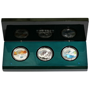 한국의 국립공원(덕유산, 무등산, 한려해상)