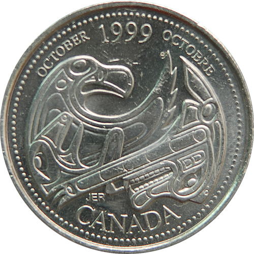 25 Cents  2천년 캐나다 역사