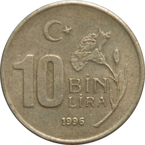 10000 Lira