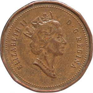 1 Cent  캐나다 연방 125주년