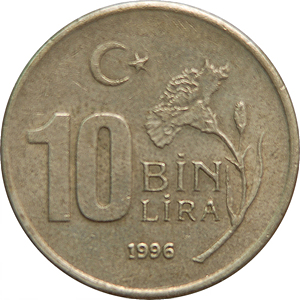 10000 Lira
