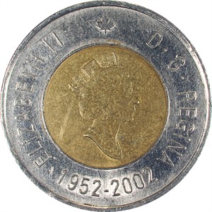 2 Dollars  엘리자베스 2세 여왕 즉위 50주년