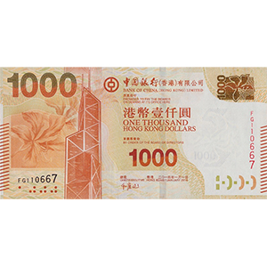 1,000 Dollars