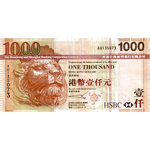 1,000 Dollars