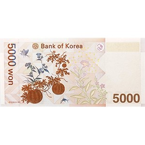 마 오천원권