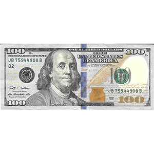100 Dollars