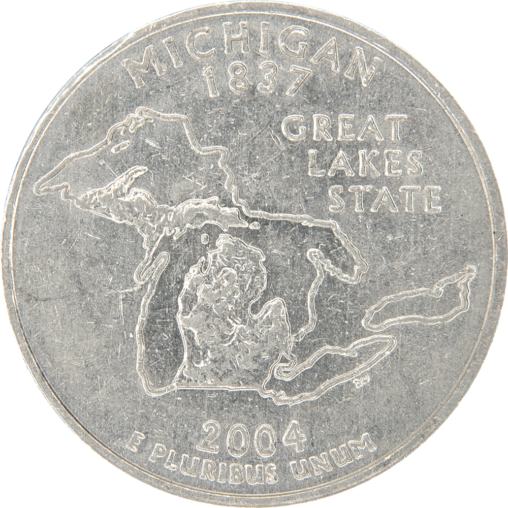 Quarter Dollar 워싱턴  미시간