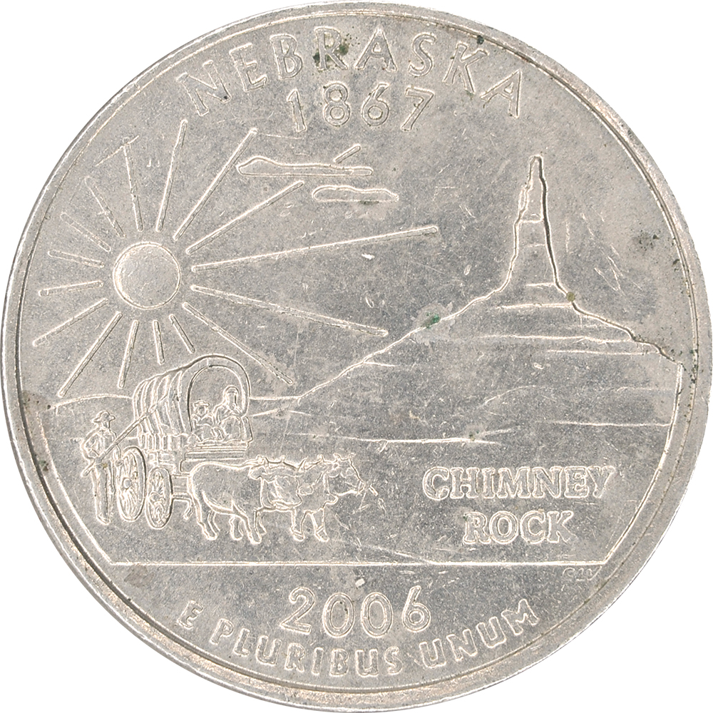 Quarter Dollar 워싱턴  네브라스카