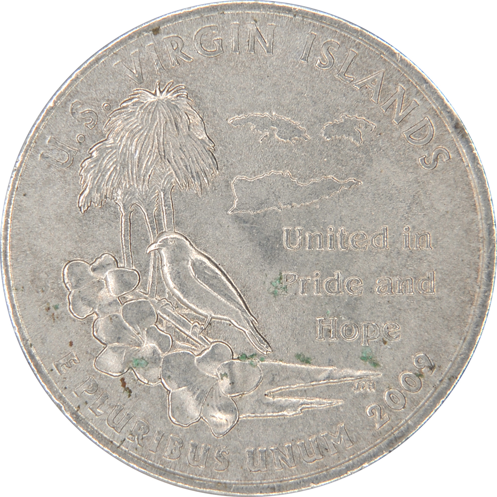 Quarter Dollar 워싱턴  버진아일랜드
