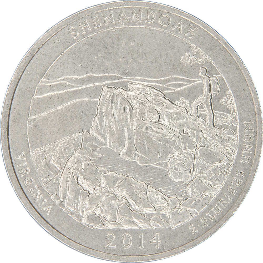 Quarter Dollar 워싱턴  셰넌도어 국립공원, 버지니아