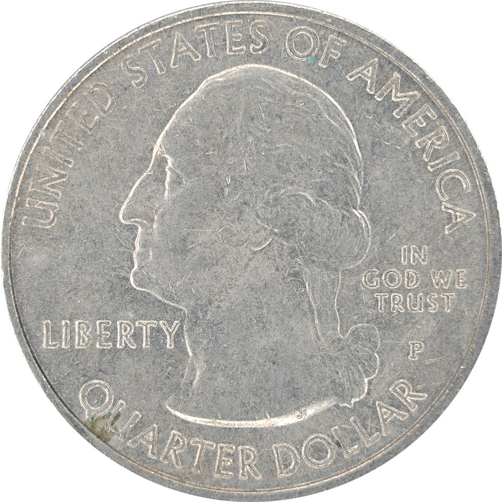 Quarter Dollar 워싱턴  엘리스 섬, 뉴저지
