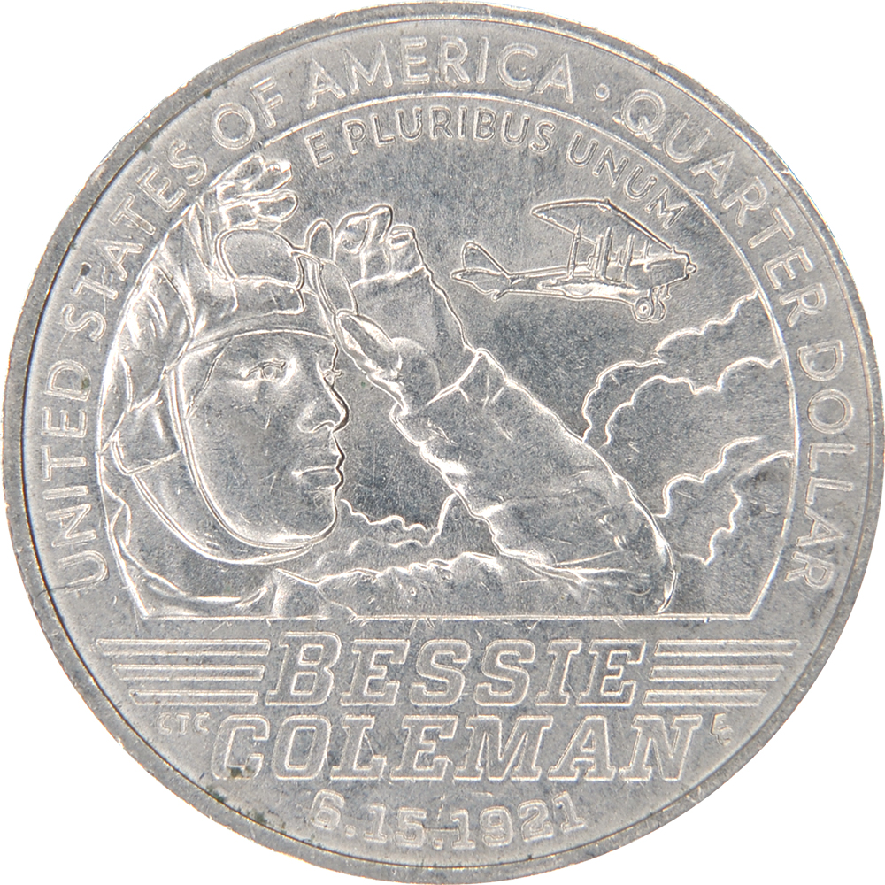 Quarter Dollar 워싱턴  베시 콜먼