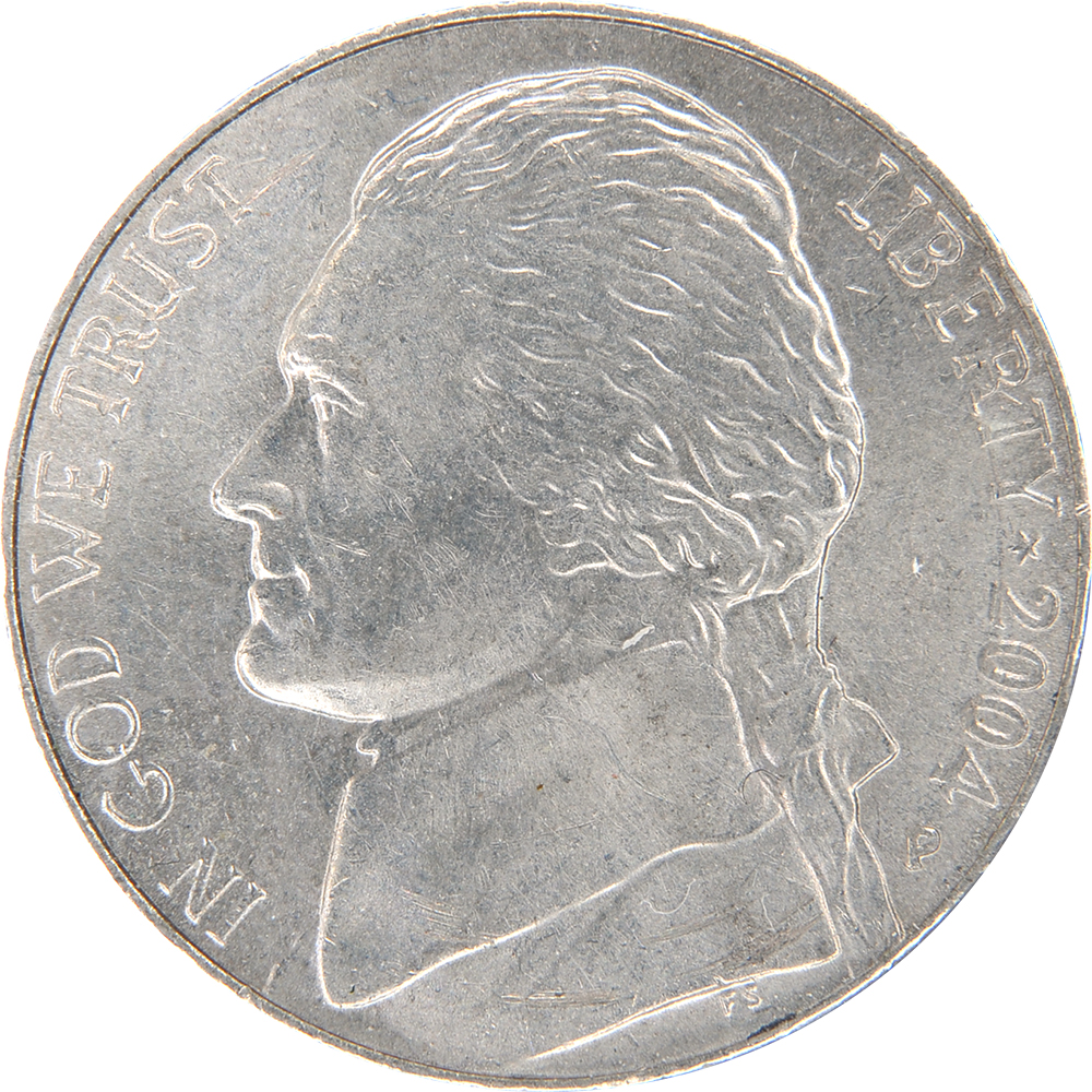 5 Cents 제퍼슨 니켈  루이스와 클라크 탐험 200주년