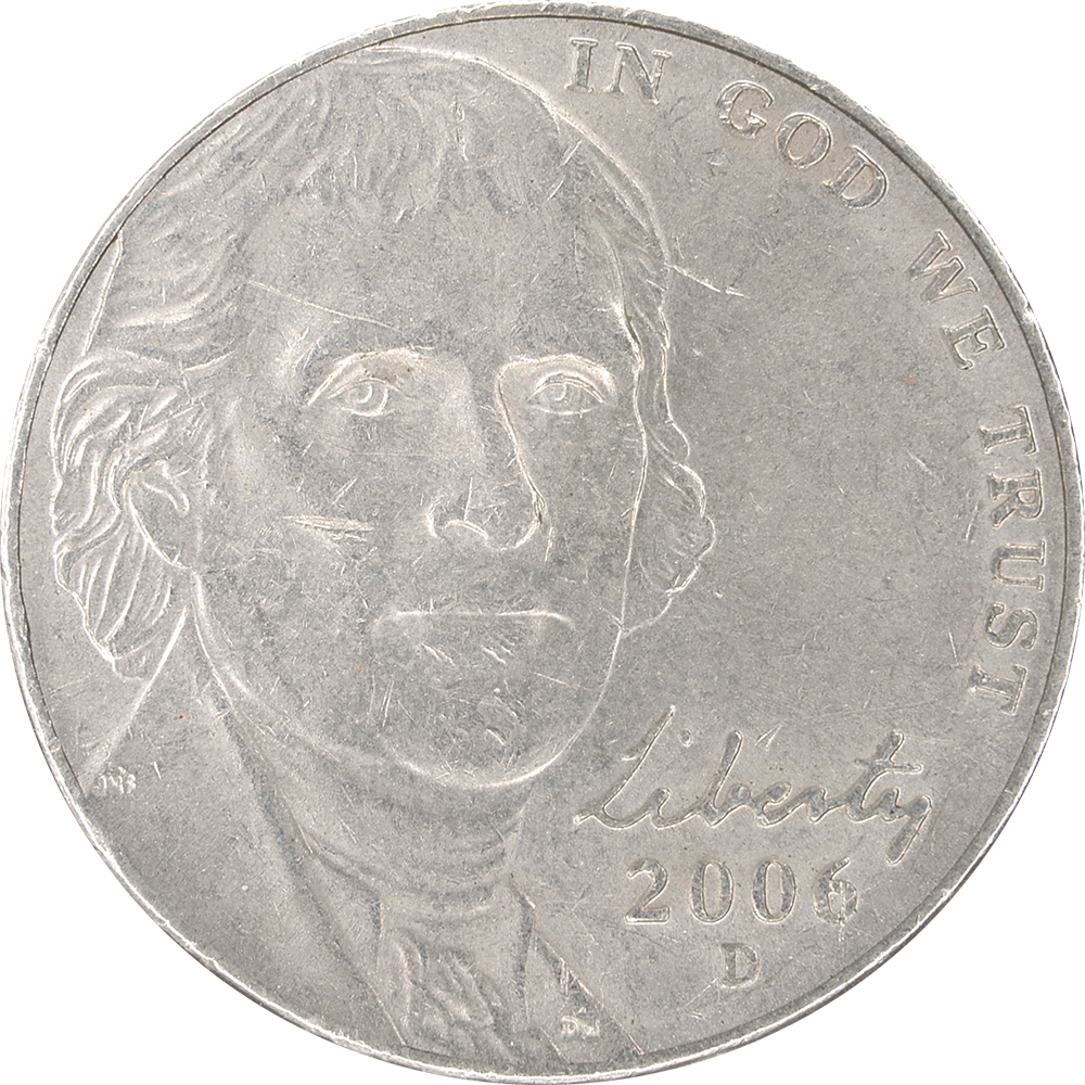 5 Cents 제퍼슨 니켈