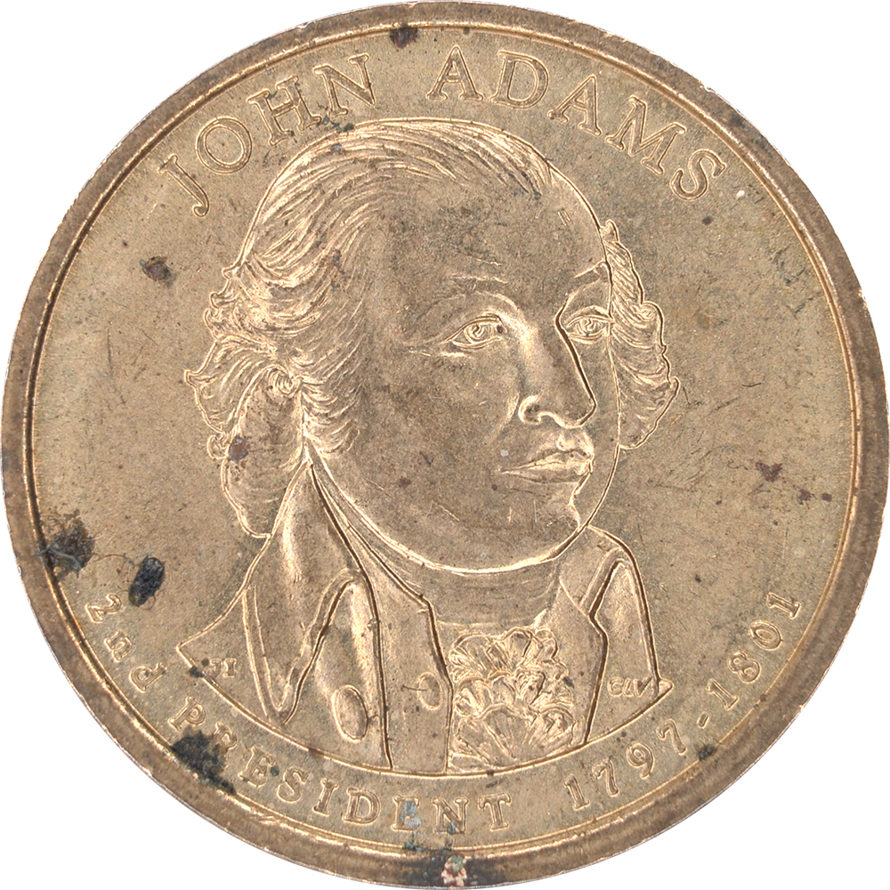1 Dollar 존 애덤스  대통령 1달러 동전 프로그램